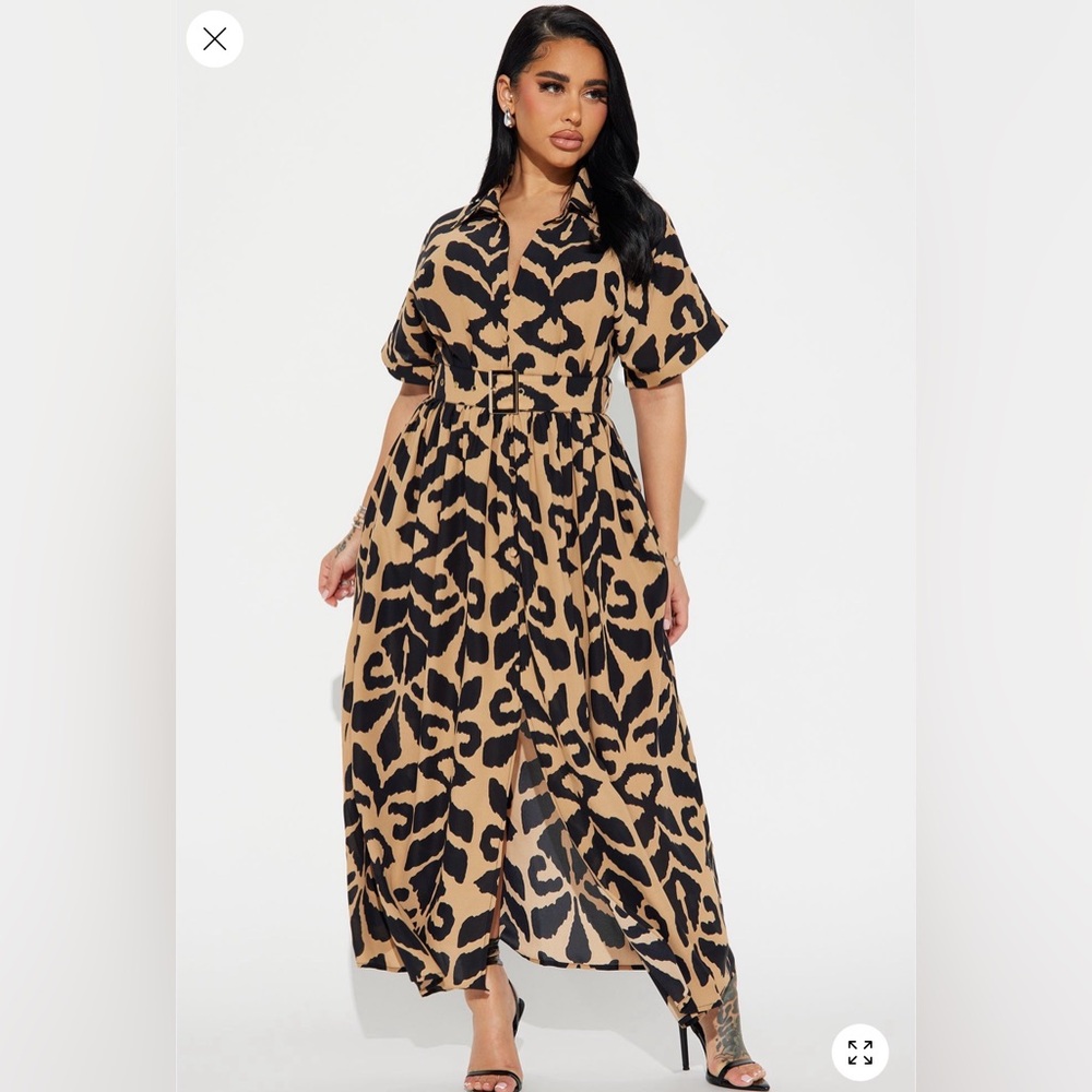Stylish Fashion Nova Sahara Maxi Dress NWT size XS - Picture 1 of 10